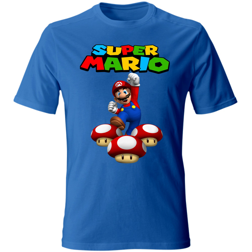 T-SHIRT BAMBINI UNISEX MARIO BROS