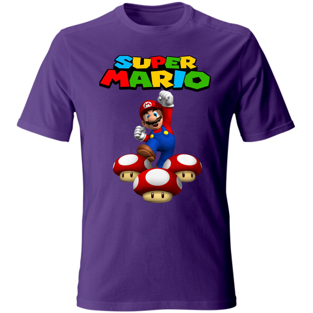 T-SHIRT BAMBINI UNISEX MARIO BROS
