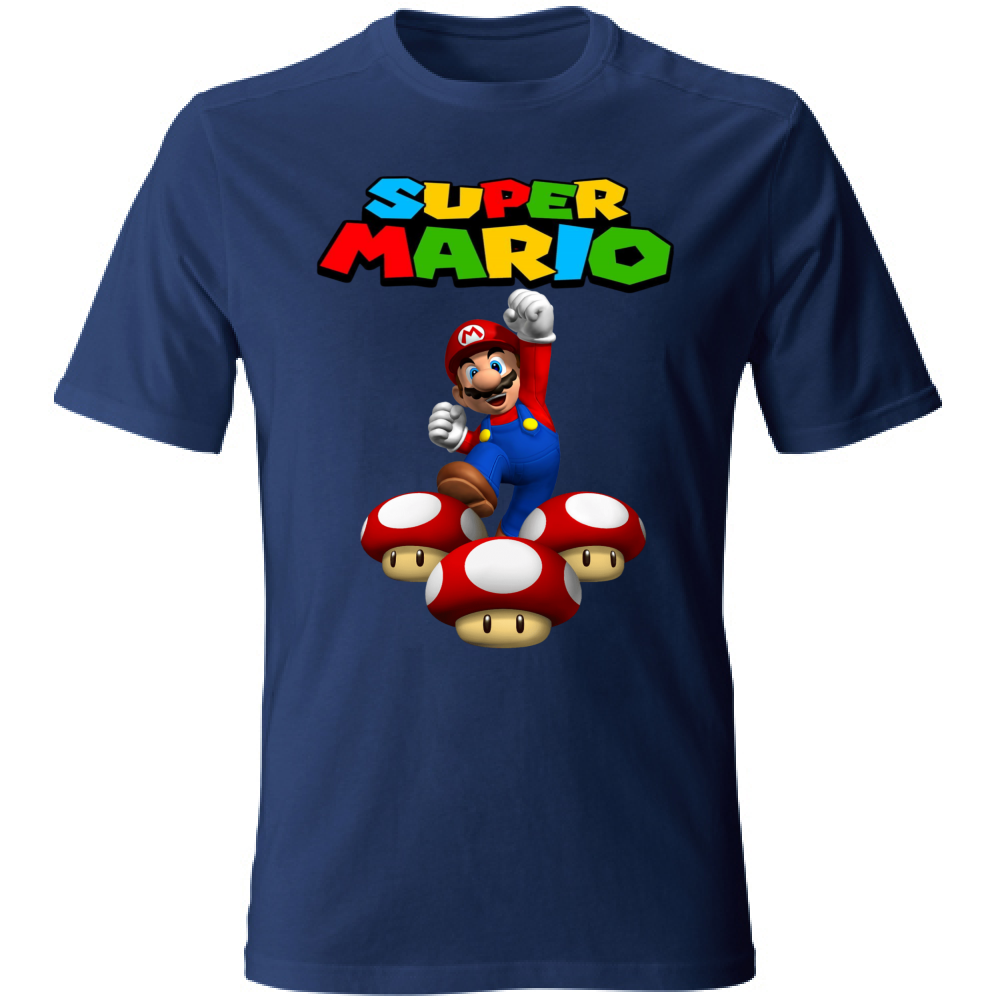 T-SHIRT BAMBINI UNISEX MARIO BROS