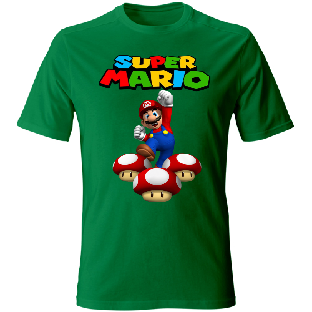 T-SHIRT BAMBINI UNISEX MARIO BROS