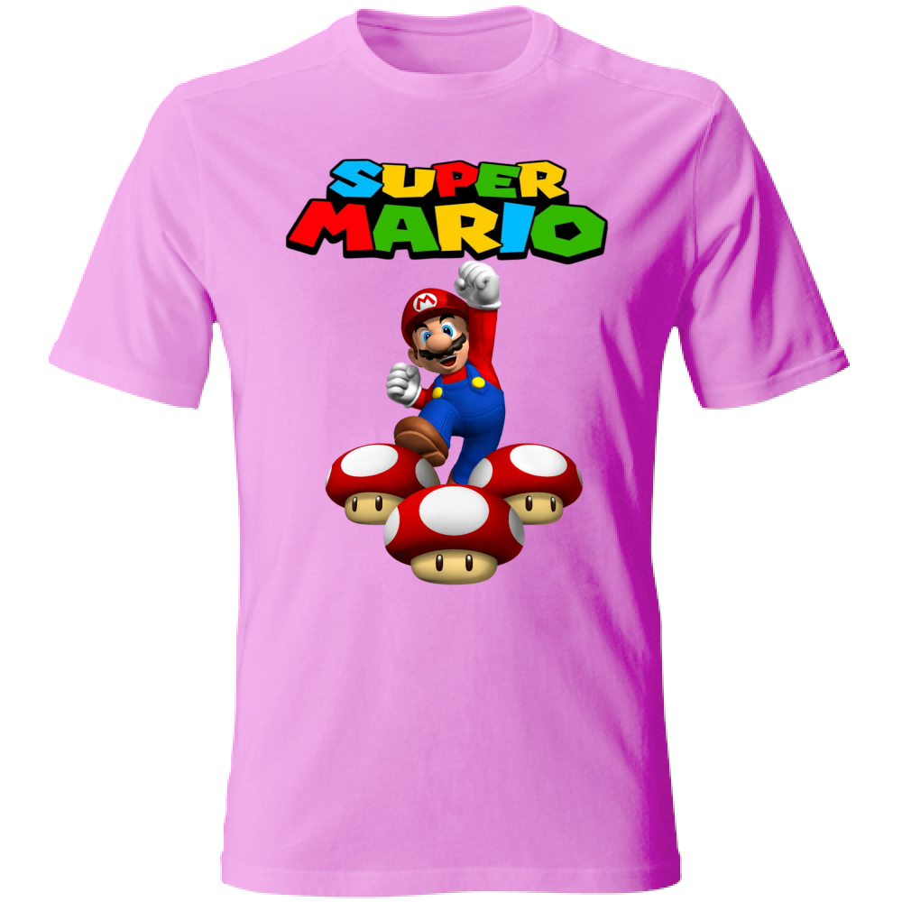 T-SHIRT BAMBINI UNISEX MARIO BROS