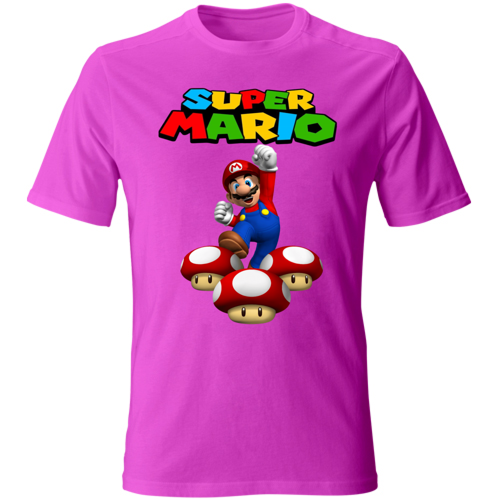 T-SHIRT BAMBINI UNISEX MARIO BROS