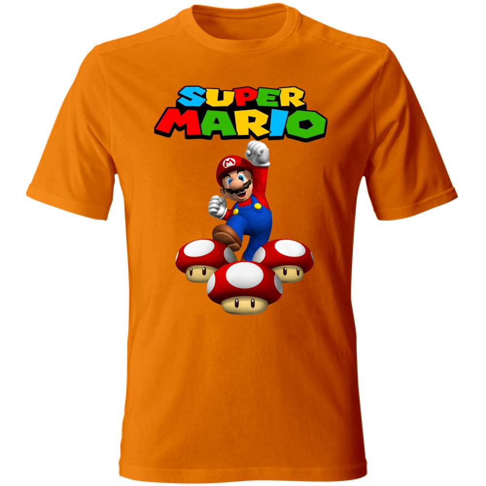 T-SHIRT BAMBINI UNISEX MARIO BROS