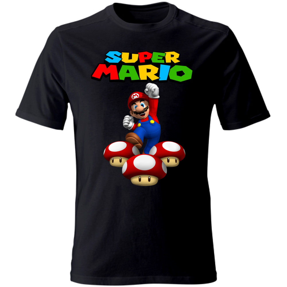 T-SHIRT BAMBINI UNISEX MARIO BROS