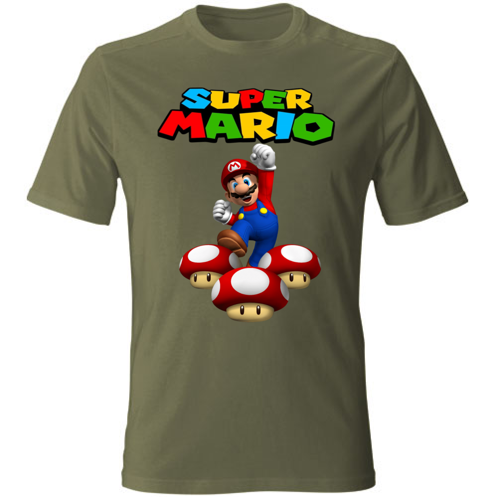 T-SHIRT BAMBINI UNISEX MARIO BROS