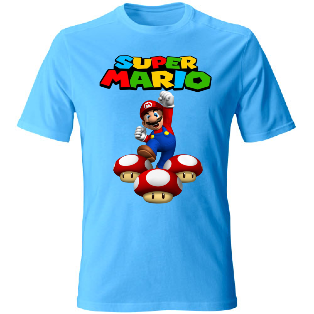 T-SHIRT BAMBINI UNISEX MARIO BROS